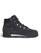 Adidas PERFORMANCE Pantofi cu segmente de piele intoarsa pentru drumetii Terrex Snowpitch - Negru