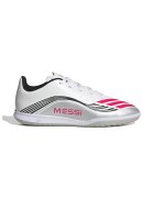 Adidas PERFORMANCE Pantofi F50 Messi Club pentru fotbal - Alb/Fucsia/Argintiu