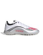 Adidas PERFORMANCE Pantofi pentru fotbal F50 Messi League - Alb/Fucsia/Argintiu
