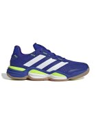 Adidas PERFORMANCE Pantofi Stabil 16 din plasa cu garnituri sintetice - Alb/Albastru royal/Verde lime