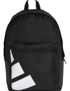Adidas PERFORMANCE Rucsac din material textil cu buzunar frontal cu fermoar - Alb/Negru