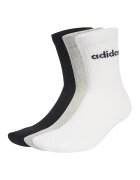 Adidas PERFORMANCE Set de 6 perechi de sosete - Negru/Alb optic/Gri deschis melange