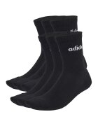 Adidas PERFORMANCE Set de 6 perechi de sosete - Negru stins/Alb murdar
