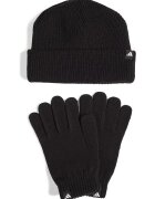 Adidas PERFORMANCE Set de caciula si manusi cu model unisex - 3 piese - Negru
