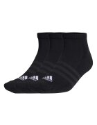 Adidas PERFORMANCE Set de sosete pana la glezna - unisex - 3 perechi - Negru