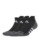 Adidas PERFORMANCE Set de sosete unisex - pentru fitness - 3 perechi - Alb/Negru/Gri