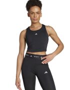 Adidas PERFORMANCE Top crop pentru fitness Techfit - Negru