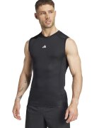 Adidas PERFORMANCE Top slim fit pentru fitness - Negru