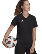Adidas PERFORMANCE Tricou cu decolteu in V - pentru fotbal - Negru