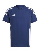Adidas PERFORMANCE Tricou cu decolteu la baza gatului - pentru fotbal - Alb/Albastru royal