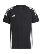 Adidas PERFORMANCE Tricou cu decolteu la baza gatului - pentru fotbal - Alb/Negru