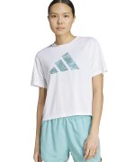 Adidas PERFORMANCE Tricou cu logo pentru alergare Adi365 - Alb/Argintiu