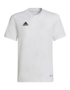Adidas PERFORMANCE Tricou de bumbac cu logo - pentru fotbal - Alb