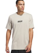 Adidas PERFORMANCE Tricou din bumbac pemtru baschet - Negru/Portocaliu mandarina/Crem