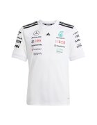Adidas PERFORMANCE Tricou Motor sport Mercedes - Rosu/Negru/Alb optic