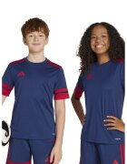 Adidas PERFORMANCE Tricou pentru fotbal Squadra 25 - Rosu/Bleumarin