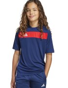 Adidas PERFORMANCE Tricou pentru fotbal Tiro Essentials - Rosu/Bleumarin