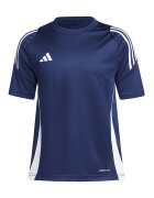 Adidas PERFORMANCE Tricou pentru fotbal TIRO24 - Alb/Albastru inchis