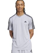 Adidas PERFORMANCE Tricou regular fit cu logo pentru fitness - Negru/Alb murdar