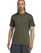 Adidas PERFORMANCE Tricou regular fit cu logo pentru fitness - Verde