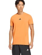 Adidas PERFORMANCE Tricou slim fit pentru fitness D4T - Negru stins/Portocaliu pal