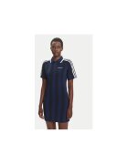 adidas Rochie scurta din poliester cu guler polo si logo