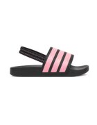 adidas Sandale cu dungi si bareta elastica