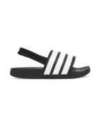 adidas Sandale cu logo si bareta elastica