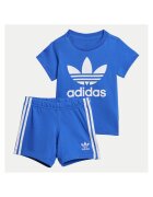 adidas Set Compleu Unisex Albastru - Tricou si Pantaloni Scurti