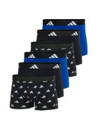 adidas Set de boxeri Active Flex - 6 perechi - Alb/Negru/Albastru