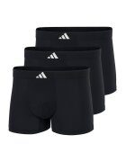 adidas Set de boxeri cu logo- 3 perechi - Negru