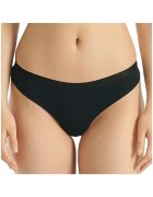 adidas Set de chiloti tanga din amestec de bumbac - 3 perechi - Negru