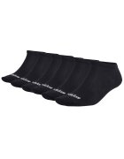 adidas Set de sosete pana la glezna - unisex - 6 perechi - Negru