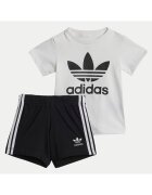 adidas Set de tricou si pantaloni scurti cu imprimeu logo - 2 piese