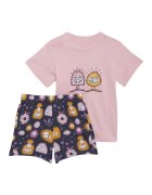 adidas Set tricou&pantaloni scurti din bumbac cu imprimeu grafic -