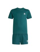 adidas Set Tricou si pantaloni scurti Unisex Copii - verde -