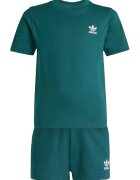 adidas Set Tricou si Sort - Unisex - verde - bumbac