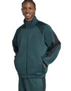 ADIDAS SPORTSWEAR Bluza de trening cu fermoar si guler rigid Stadium - Negru/Verde englez