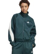 ADIDAS SPORTSWEAR Bluza de trening cu fermoar si maneci raglan Stadium - Alb/Verde englez