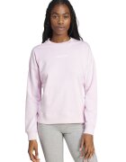 ADIDAS SPORTSWEAR Bluza de trening cu maneci cazute si decolteu la baza gatului - Alb/Roz pal