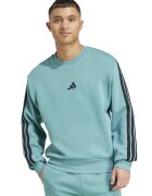 ADIDAS SPORTSWEAR Bluza de trening din amestec de bumbac cu detaliu monograma - Turcoaz/Negru stins