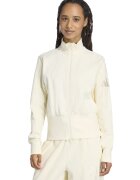 ADIDAS SPORTSWEAR Bluza de trening din amestec de bumbac cu fermoar - Crem