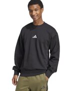 ADIDAS SPORTSWEAR Bluza de trening din amestec de bumbac Feelcozy - Alb/Negru