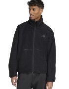 ADIDAS SPORTSWEAR Bluza de trening din fleece cu buzunare - Negru