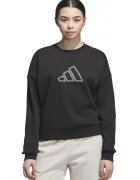 ADIDAS SPORTSWEAR Bluza de trening lejera cu maneci cazute - Alb/Negru