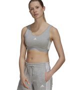 ADIDAS SPORTSWEAR Bustiera cu bureti detasabili Essentials - Gri
