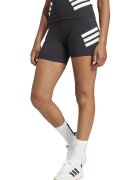 ADIDAS SPORTSWEAR Colanti biker cu imprimeu logo - Negru
