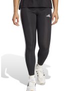 ADIDAS SPORTSWEAR Colanti cu imprimeu logo - Alb/Negru