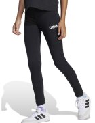 ADIDAS SPORTSWEAR Colanti cu imprimeu logo discret - Alb/Negru