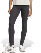 ADIDAS SPORTSWEAR Colanti cu talie inalta si logo - Negru/Alb optic